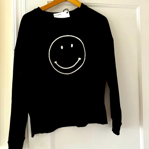 Newbury Kustom Embroidered Smiley Sweater - Picture 1 of 6